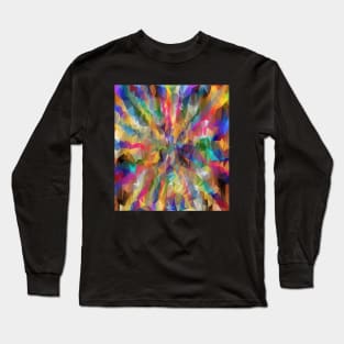 Abstract Background Long Sleeve T-Shirt